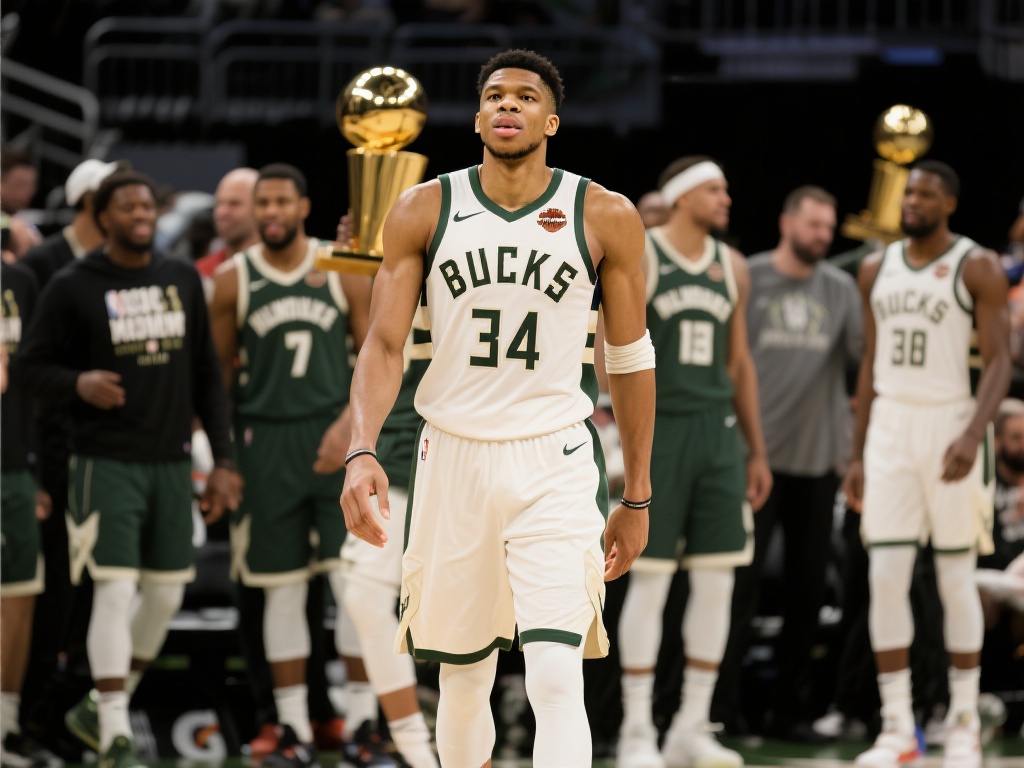 “字母哥的下一站?媒体热议扬尼斯-阿德托昆博的潜在去向” 近年来,雄鹿队虽然在2021年拿下总冠军